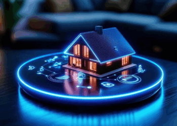 Smart home devices displayed on a tablet, showcasing home automation features for convenience and efficiency