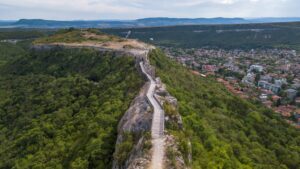 aerial view of Provadia, Bulgaria; skip tracing services in Bulgaria concept