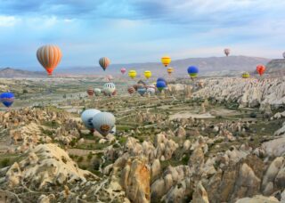 hot air balloons in Turkey; skip tracing services in Turkey concept